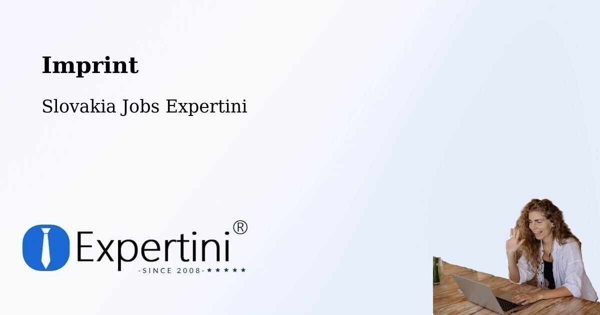 Imprint – Žehra - Slovakia Jobs Expertini